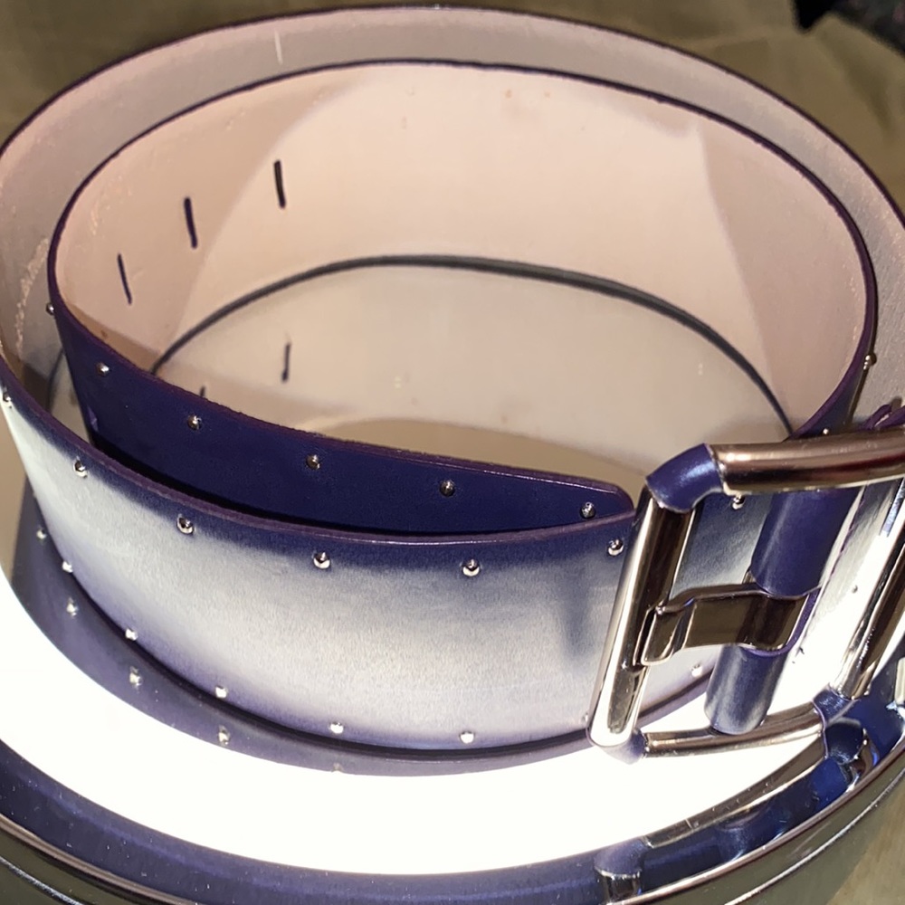 Anne Klein leather belt - Picture 8 of 17
